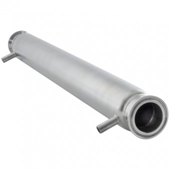 Рубашечный холодильник 500 мм CLAMP 1,5" DN 35 AISI  Рубашечный холодильник 500 мм CLAMP 1,5" DN 35 AISI