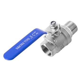 Кран шаровый ВР НР 3/4" Лайт AISI  Кран шаровый ВР НР 3/4" Лайт AISI