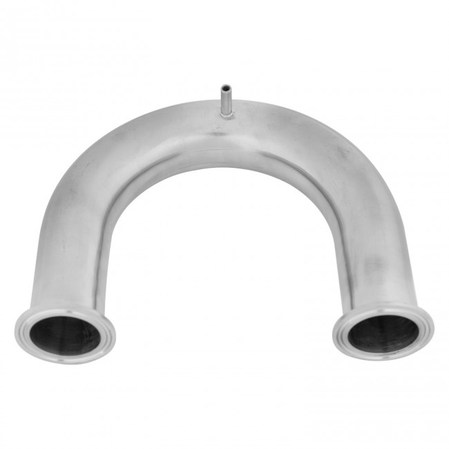 Отвод 180° CLAMP 1,5" AISI (под термометр) Отвод 180° CLAMP 1,5" AISI (под термометр)