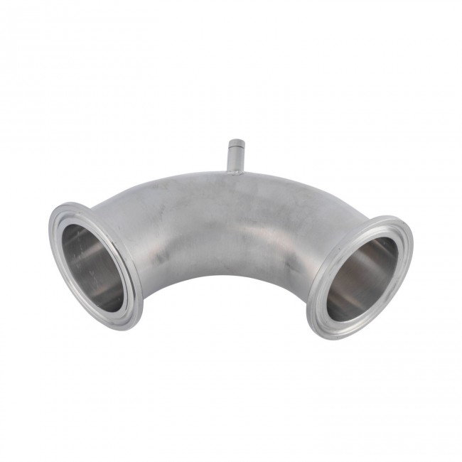 Отвод 90° CLAMP 1,5" DN 38 AISI (под термометр)