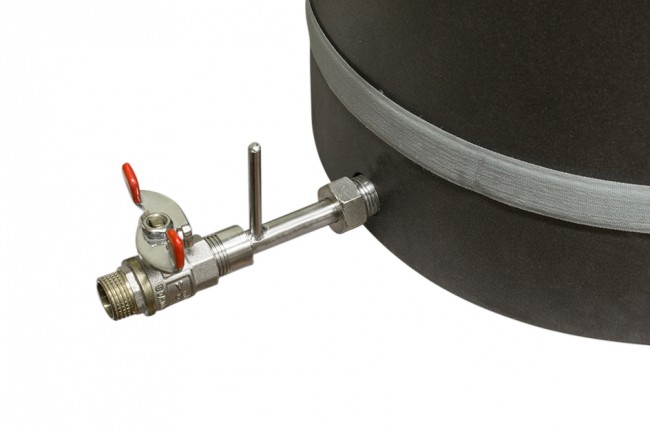 Устройство регулирования уровня слива для универсальных пароводяных котлов 1"