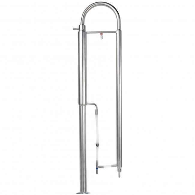 Дистиллятор с укреплением (пленочная колонна) ХД/3-3000ПК CLAMP 2,0"