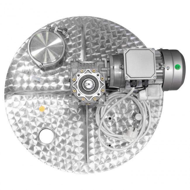 Крышка с мотором-редуктором XД-2d-76, 100 литров/УПВК 100,120,150 литров (D530) Крышка с мотором-редуктором XД-2d-76, 100 литров/УПВК 100,120,150 литров (D530)