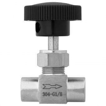 Кран игольчатый ВР-ВР 1/8" нерж.