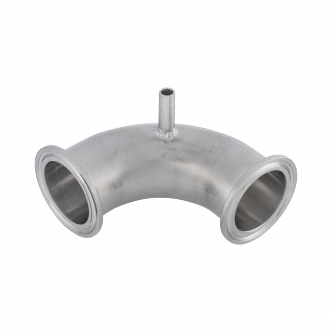 Отвод 90° CLAMP 2,0" DN 51 AISI (под термометр)