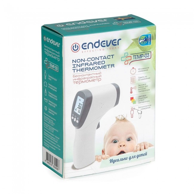 Термометр бесконтактный Endever Temp-03