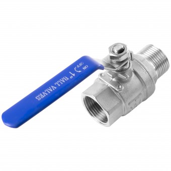 Кран шаровый ВР НР 1" AISI  Кран шаровый ВР НР 1" AISI