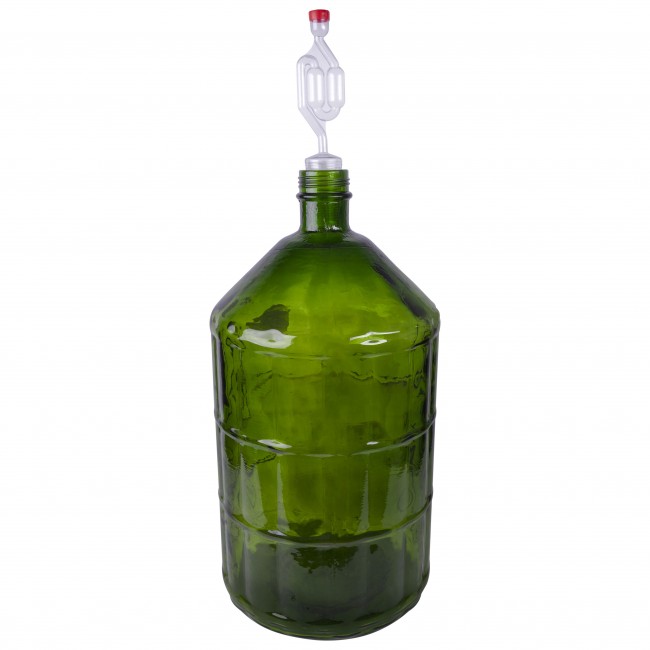 Гидрозатвор двухкамерный на бутыль 34-42 мм Ferari