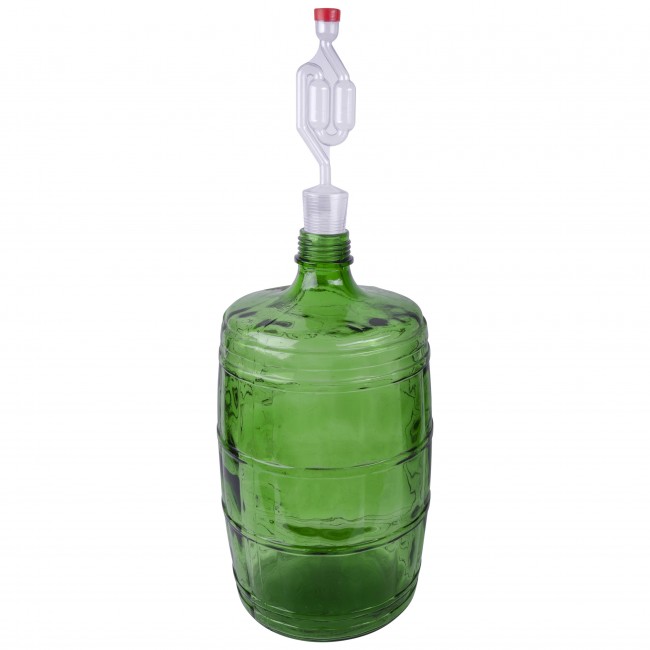 Гидрозатвор двухкамерный на бутыль 34-42 мм Ferari