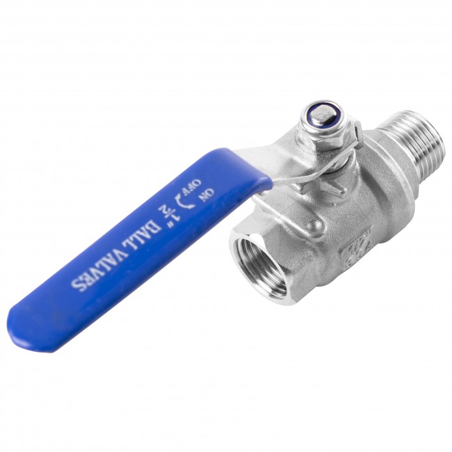 Кран шаровый ВР НР 1/2" AISI Кран шаровый ВР НР 1/2" AISI