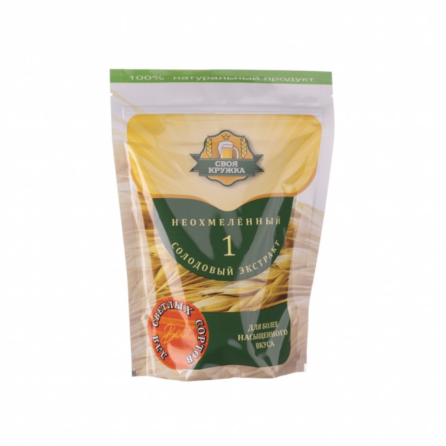 Солодовый экстракт "Своя Кружка" неохмеленный светлый