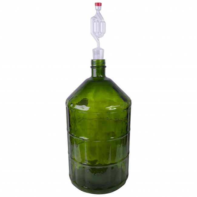 Гидрозатвор двухкамерный на бутыль 43-52 мм Ferari