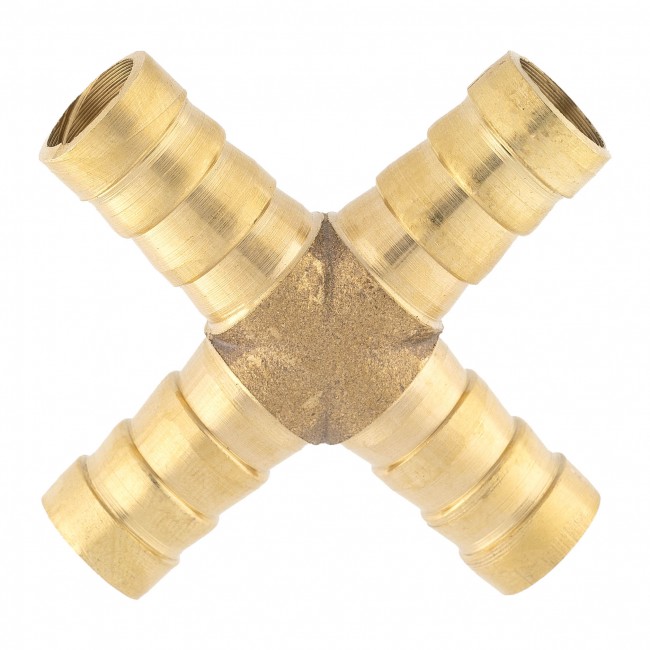 Крест ёлочка 10 мм латунь