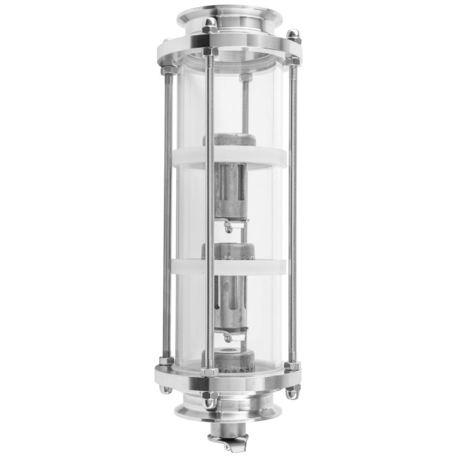 Флейта CLAMP 3,0" профи-колпачки 2в1 нерж. 3 этажа Флейта CLAMP 3,0" профи-колпачки 2в1 нерж. 3 этажа