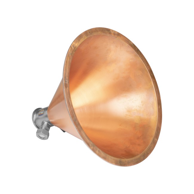 Медная конусная крышка "аламбик" D-250 CLAMP 1.5"