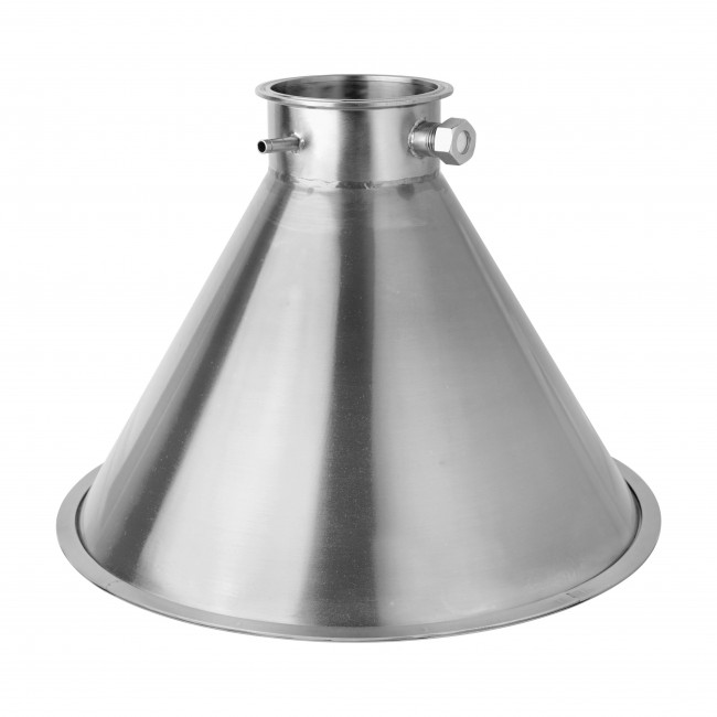 Конусная крышка "аламбик" D-400 CLAMP 4.0"