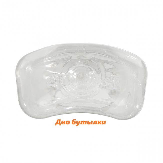 ПЭТ бутылка прозрачная 0,45 л "Фляжка" ПЭТ бутылка прозрачная 0,45 л "Фляжка"