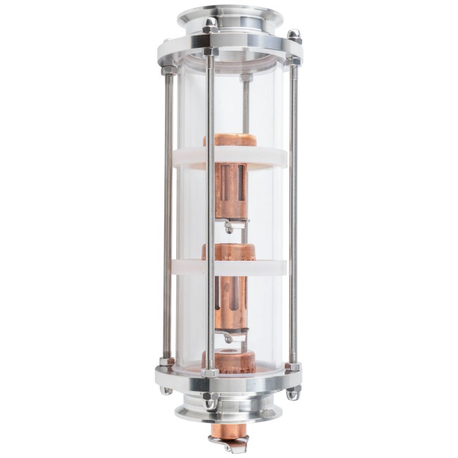 Флейта CLAMP 3,0" профи-колпачки 2в1 медь 3 этажа