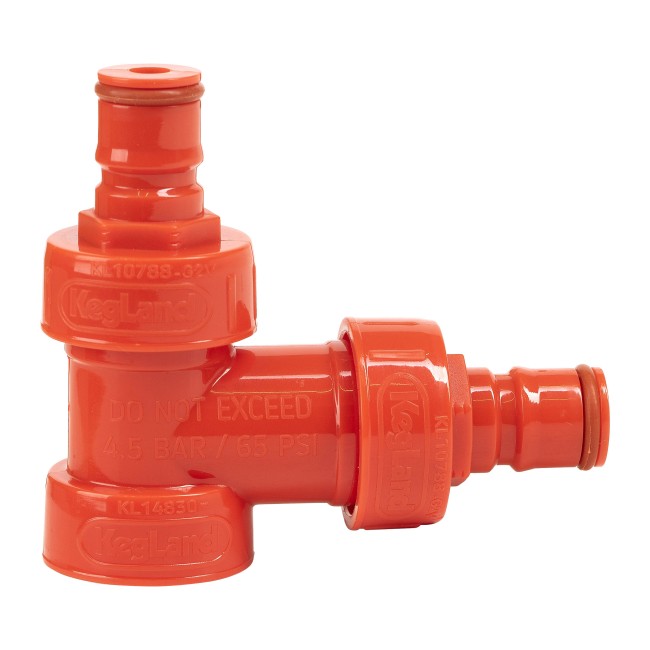 Тройник пластиковый для горловины ПЭТ бутылок