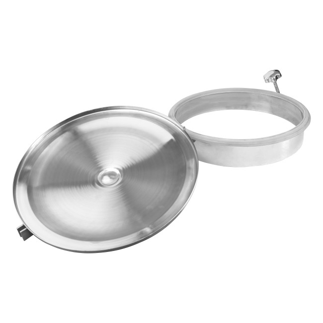 Люк d-500 мм нержавеющая сталь