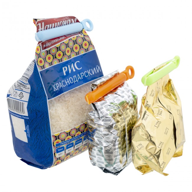 Зажимы для пакетов 6 шт.