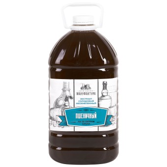 Жидкий неохмеленный солодовый экстракт "Пшеничный" 4,1 кг. 
