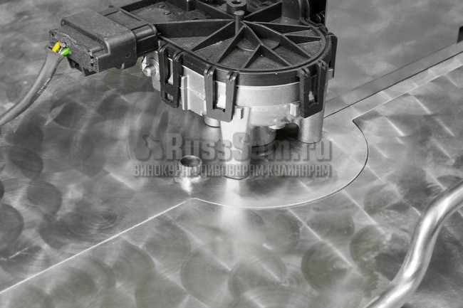 Мешалка в сборе с крышкой для зерновых заторов ПВК 50 литров Мешалка в сборе с крышкой для зерновых заторов ПВК 50 литров