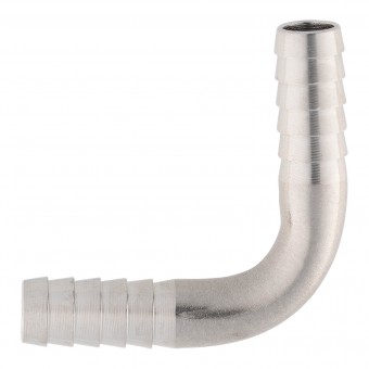 Соединение ёлочка угловое 7,3 мм нерж.  Соединение ёлочка угловое 7,3 мм нерж.