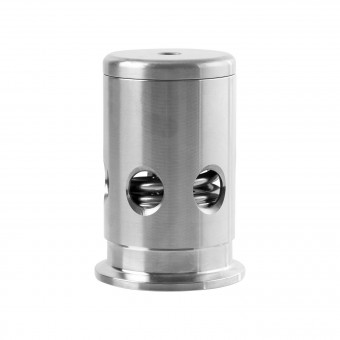 Клапан двойного действия с регулировкой 0,5 - 2,2 Clamp 1.5" AISI  Клапан двойного действия с регулировкой 0,5 - 2,2 Clamp 1.5" AISI