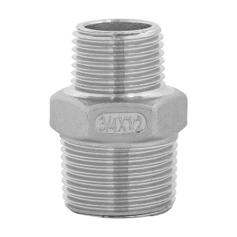 Переходник НР 1/2" НР 3/4" AISI Переходник НР 1/2" НР 3/4" AISI