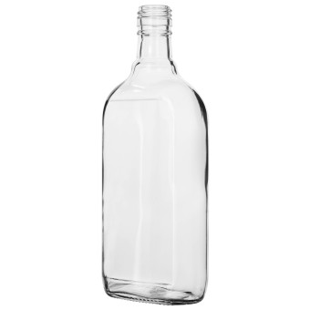 Бутылка "Фляжка" 0,5 л винт  Бутылка "Фляжка" 0,5 л винт