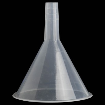 Воронка полипропиленовая d-120 мм, h-140 мм. Воронка полипропиленовая d-120 мм, h-140 мм.