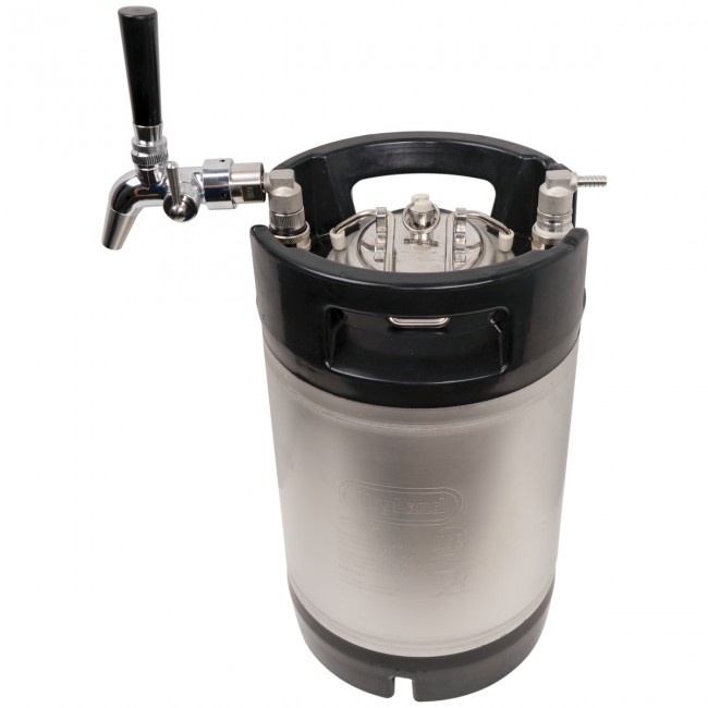 Кег Корнелиус "KegLand" с фитингом Ball Lock 9,5 л.