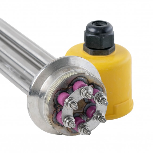 ТЭН 12,0 кВт нерж. сталь Clamp 2.0" 220 V Китай ТЭН 12,0 кВт нерж. сталь Clamp 2.0" 220 V Китай