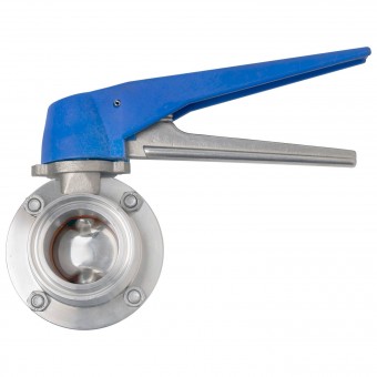 Кран дисковый с трещоткой CLAMP 2,0" AISI  Кран дисковый с трещоткой CLAMP 2,0" AISI