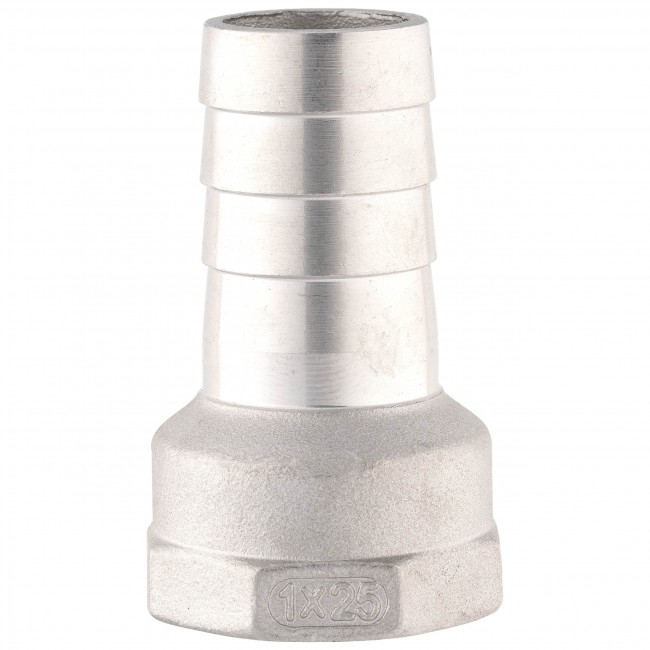 Штуцер ёлочка ВР 1" AISI 25 мм