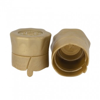 Колпачок полимерный "Винт" 28 мм золото Колпачок полимерный "Винт" 28 мм золото