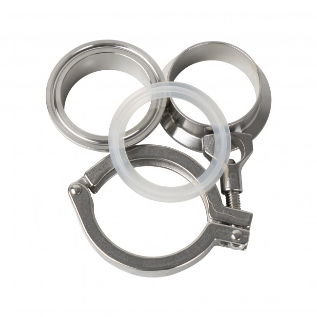 CLAMP 2,5" DN 63 в сборе AISI