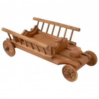 Телега-подставка под 2 бутылки