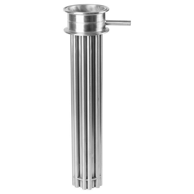 Многотрубная царга МЦ 380 мм. CLAMP 3,0" AISI