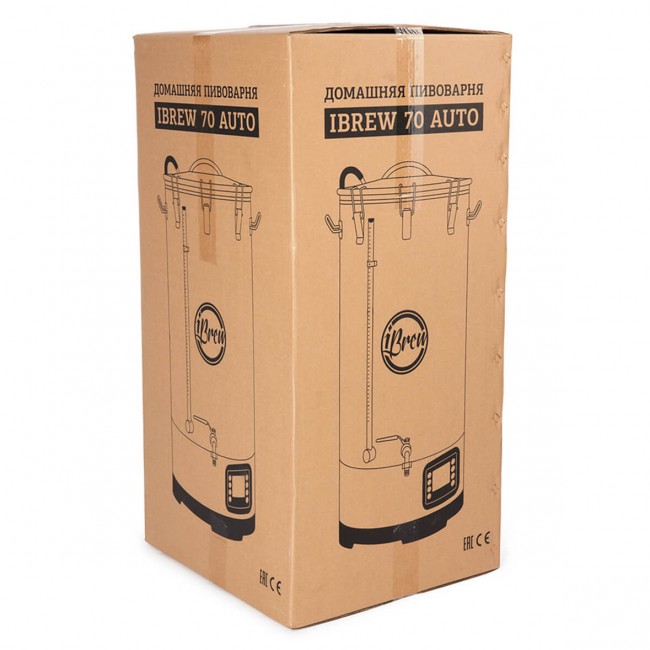 Пивоварня электрическая iBrew 70 Auto с чиллером Пивоварня электрическая iBrew 70 Auto с чиллером