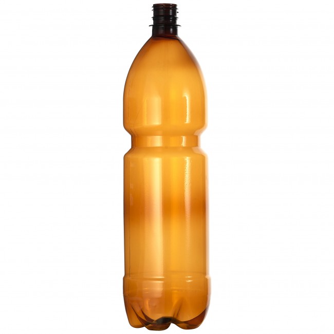 ПЭТ бутылка коричневая 1,5 л