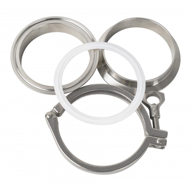 CLAMP 3,5" DN 89 в сборе AISI 