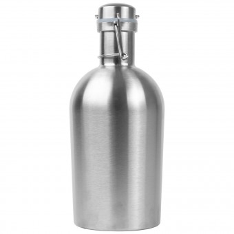 Бутылка "Гроулер" 2 л. нерж. Бутылка "Гроулер" 2 л. нерж.