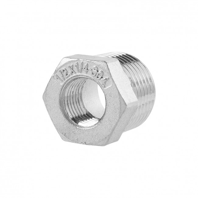 Футорка ВР 1/4" - НР 1/2" AISI Футорка ВР 1/4" - НР 1/2" AISI