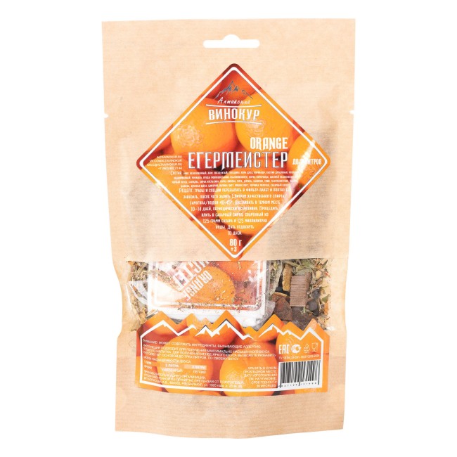 Набор для приготовления настойки "Егерь Мастер" Orange Набор для приготовления настойки "Егерь Мастер" Orange