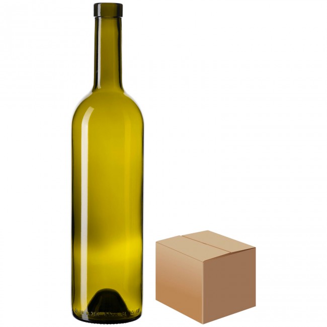 Бутылка "Бордо VIP" 0,75 л. коробка 