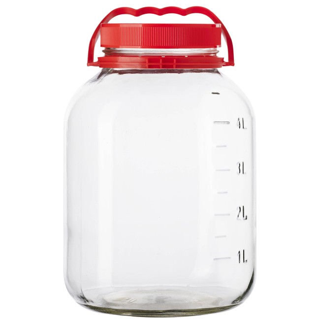 Банка 5 л. с делениями и ручкой Банка 5 л. с делениями и ручкой