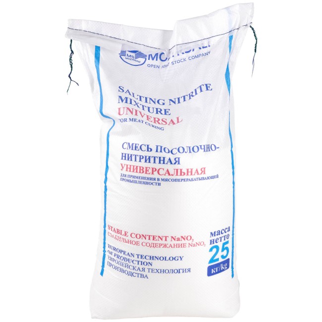 Соль нитритная "Мозырьсоль" 25 кг.