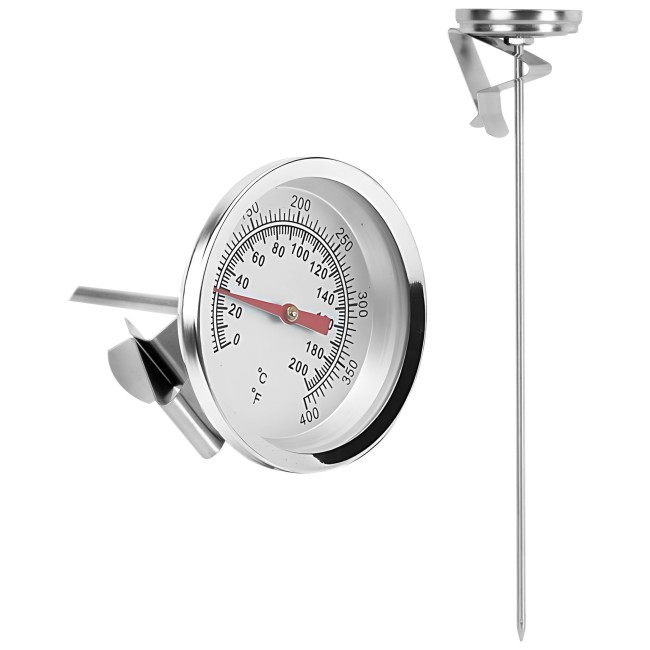 Термометр аналоговый с длинным щупом и клипсой Термометр аналоговый с длинным щупом и клипсой